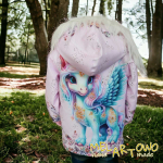 Kurtka UNICORN BLUE 98-116cm