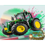 Traktor green- zestaw pościeli