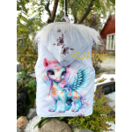 Kamizelka/ bezrękawnik UNICORN blue 110/116 cm  5-6 lat
