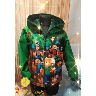 Kurtka Minecraft 110-140cm